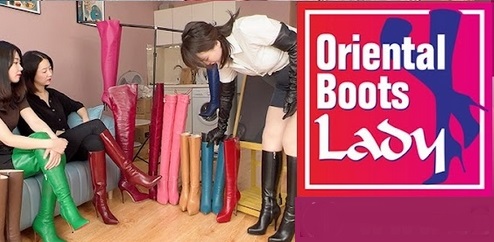 Oriental Boots Lady