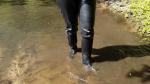 002.Blackrubberbootsintheriver