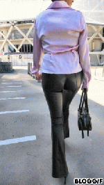 SeeMeWalkinginSexyLeatherBootcutPantsP1