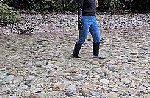 Pradaleatherridingbootsrivergloveswet
