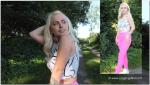Julliette_sportlich_in_SpandexLeggings